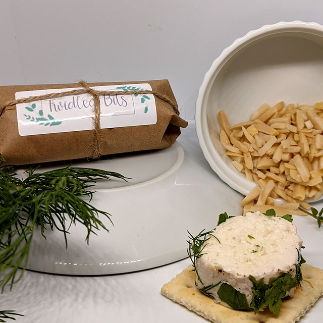 Picture of Vegan Plant Based Chevre-Style Logs by Twidley Bits