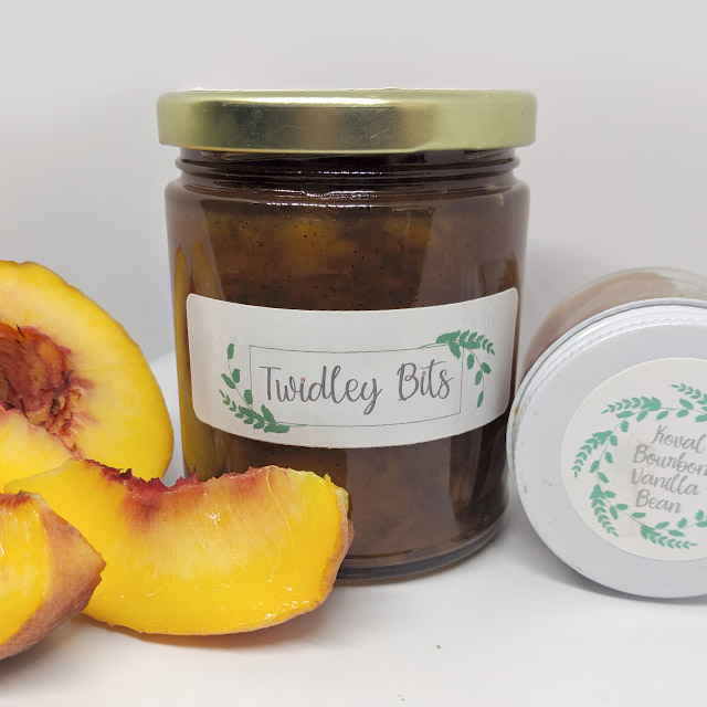 Image of Koval Bourbon Peach Vanilla Bean Jam by Twidley Bits